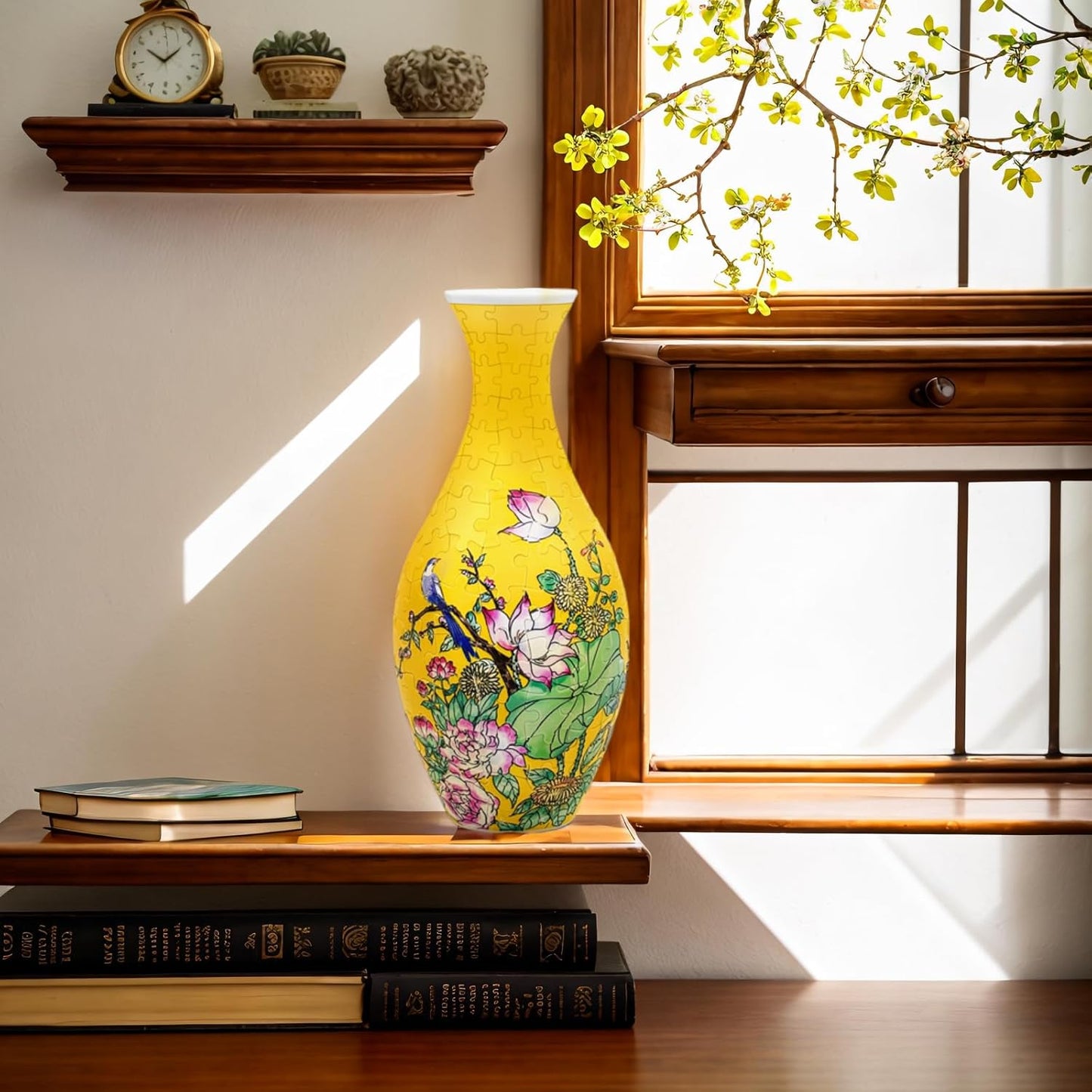 B3:DIY Vase Kit for Unique Home & Office Decor, Creative Gift for Mom, Women & Men, 4D Jigsaw Craft for Arts